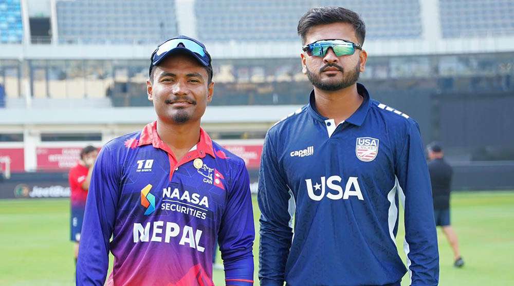 विश्वकप लिग- २: आज नेपाल र अमेरिकाबीच खेल हुदै images