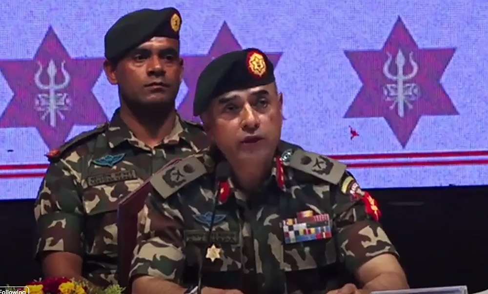 नेपाली सेनाले भन्यो- जेनजी आन्दोलनमा प्रहरीको गोलीबाट २२ प्रदर्शनकारीको मात्र मृत्यु