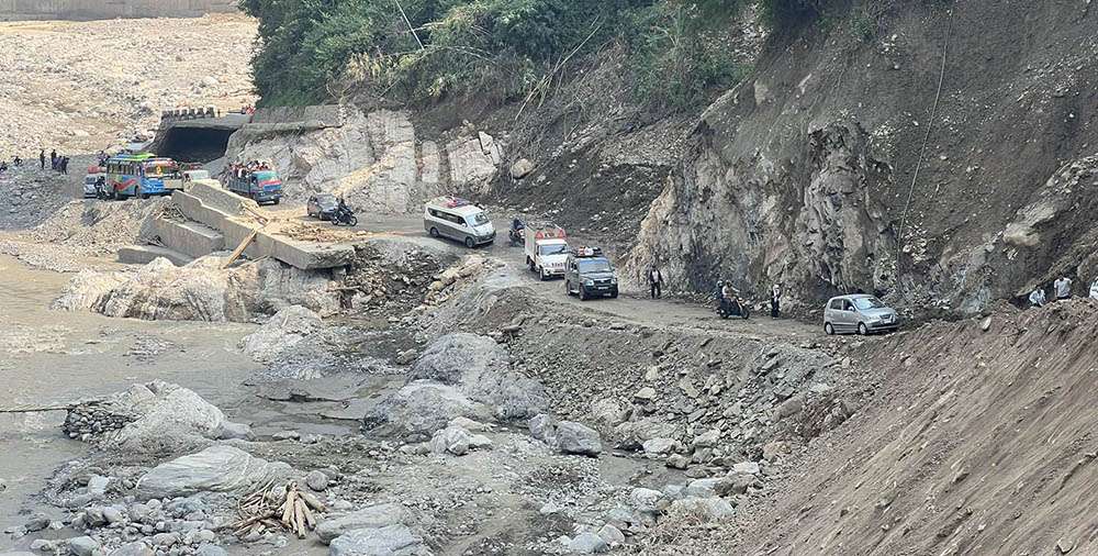 विपी राजमार्ग भदौ मसान्तसम्म रातिमा बन्द हुने