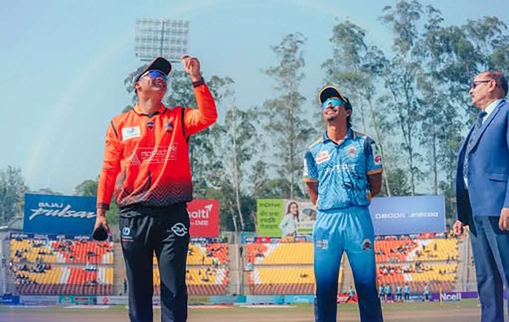 एनपीएल: चितवनले टस जित्यो, कर्णालीले पहिला ब्याटिंग गर्दै