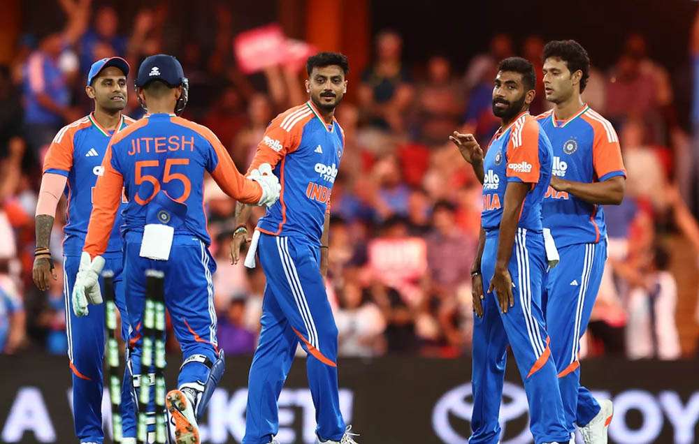 अस्ट्रेलियाविरुद्ध भारतको अर्को जित, टी-२० सिरिजमा २-१ ले अगाडी