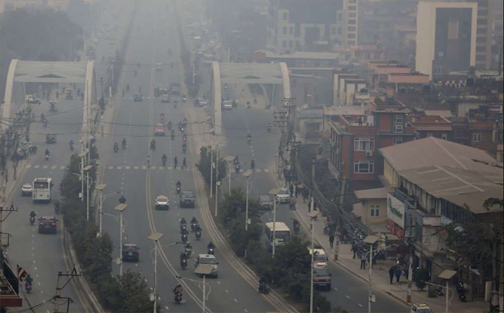 मौसम परिवर्तनसँगै काठमाडौँमा प्रदुषण पनि बढ्यो images