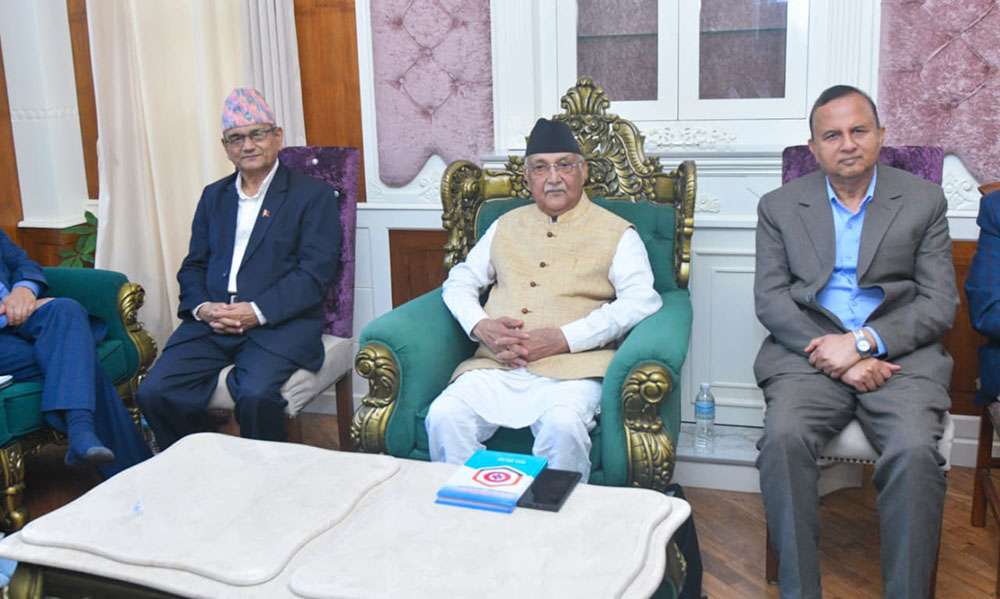 एमालेको सचिवालय बैठक बस्दै images